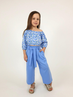 02-95-3 Комплект для девочки (футболка и брюки)