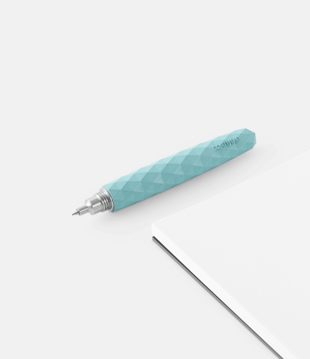 Polygon Rollerball Pen Celeste — ручка из бетона