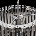 Citilux Джейн CL306141 Хрустальная подвесная люстра Хром