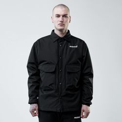 Куртка Coach Molotov Fleece Glitch Черная