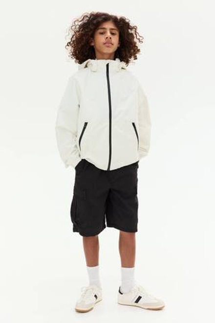 H&M Водоотталкивающая ветровка, белый