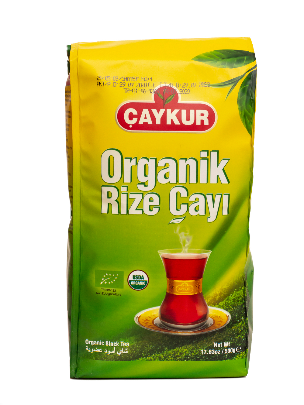 Чай Caykur Rize Organik черный 500 гр