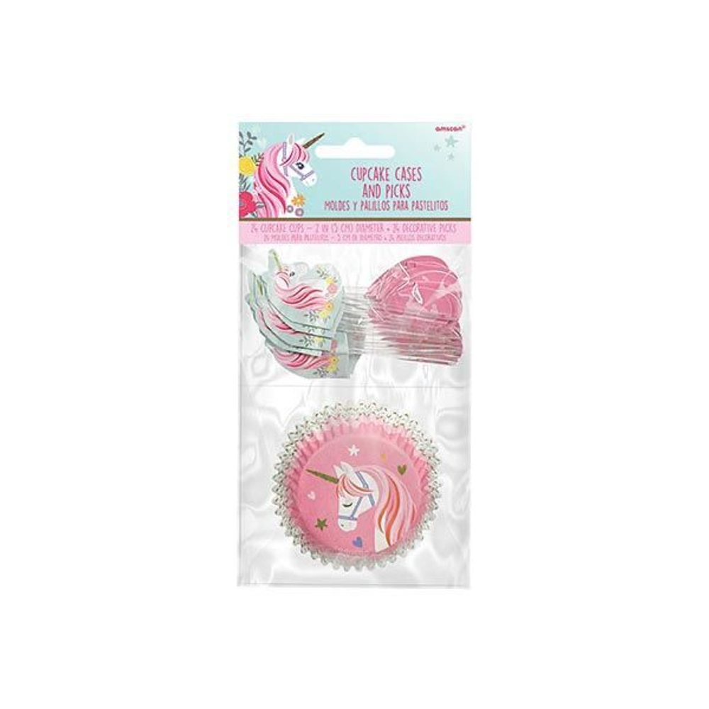 Тарталетки бум+топпер Единорог Нежный