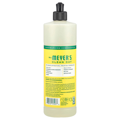 Mrs. Meyers Clean Day, Мыло для посуды, с ароматом жимолости, 473 мл (16 жидк. унц.)