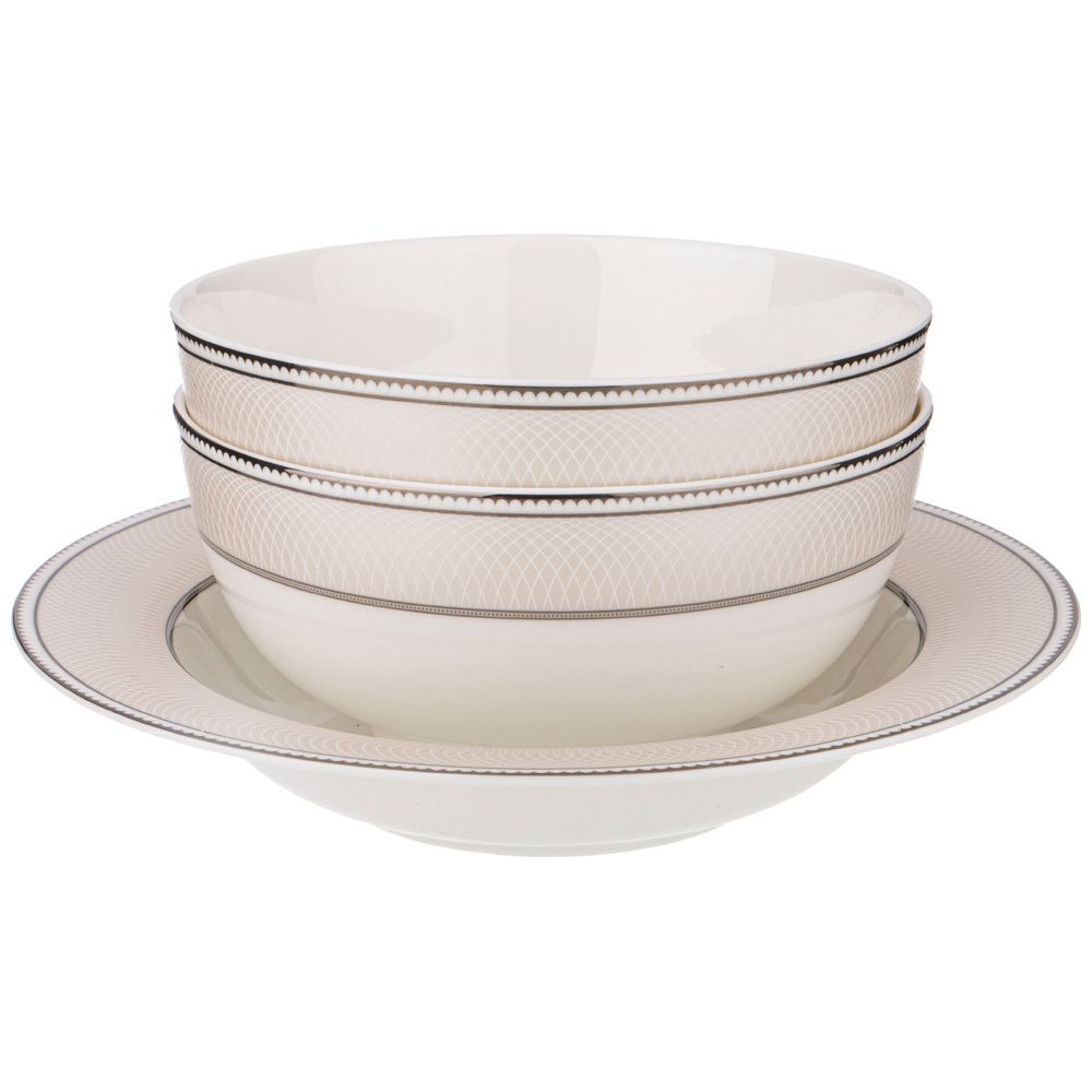 СТОЛОВЫЙ СЕРВИЗ LEFARD "INFINITY" НА 6 ПЕР. 23 ПР. (КОР=1НАБ.)