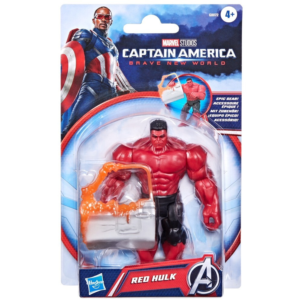 Hasbro Marvel Avengers - RED HULK 10 cm figurine Captain America: Brave New World G0072