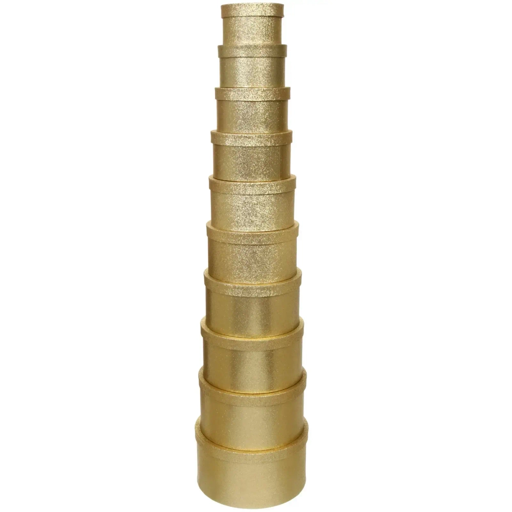 Коробка подарочная «Glow» 13,4*8 см, Gold