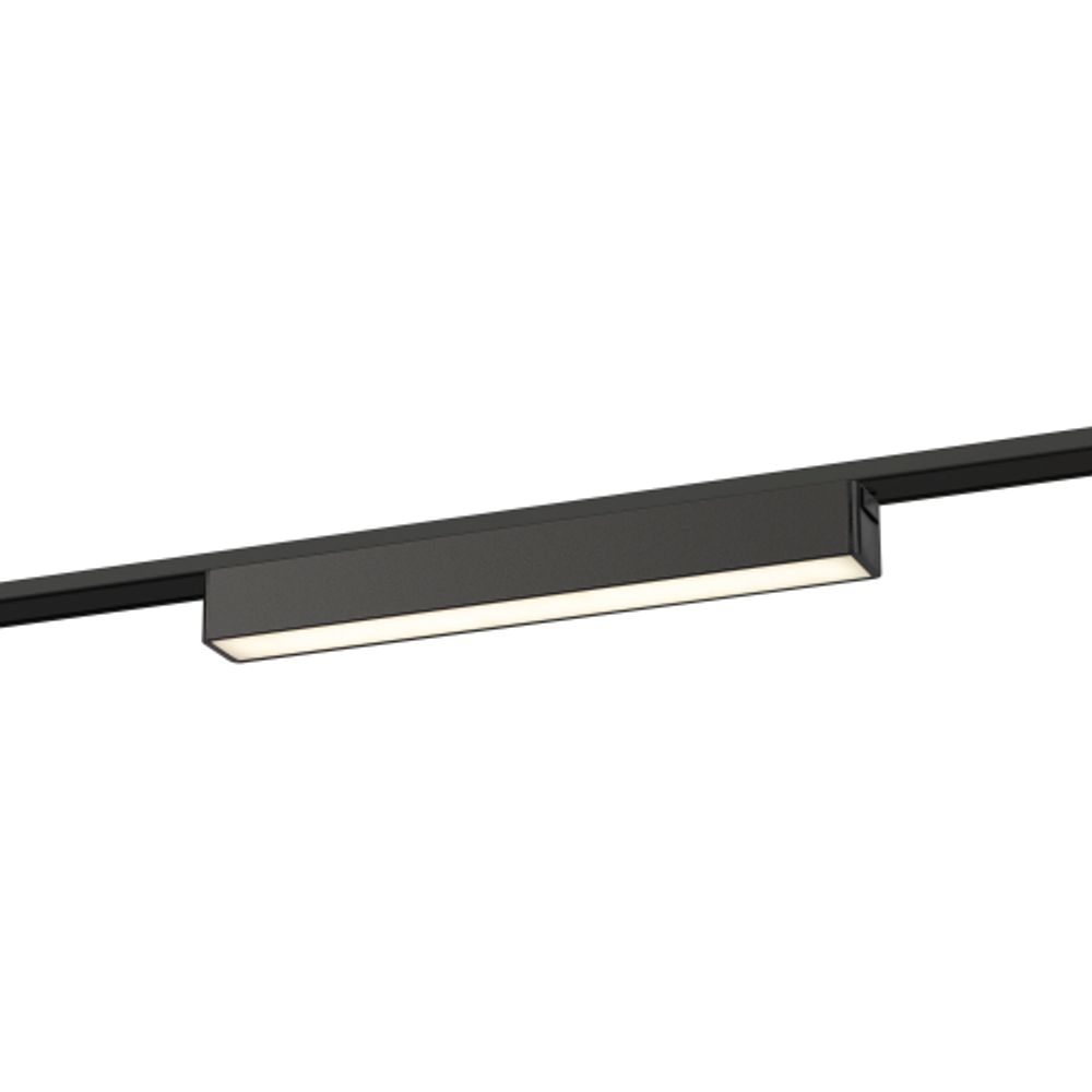 Магнитный трековый светильник ЭРА TRM-S5-1-12W4K BK светодиодный 12Вт 4000К черный | Магнитные трековые светильники