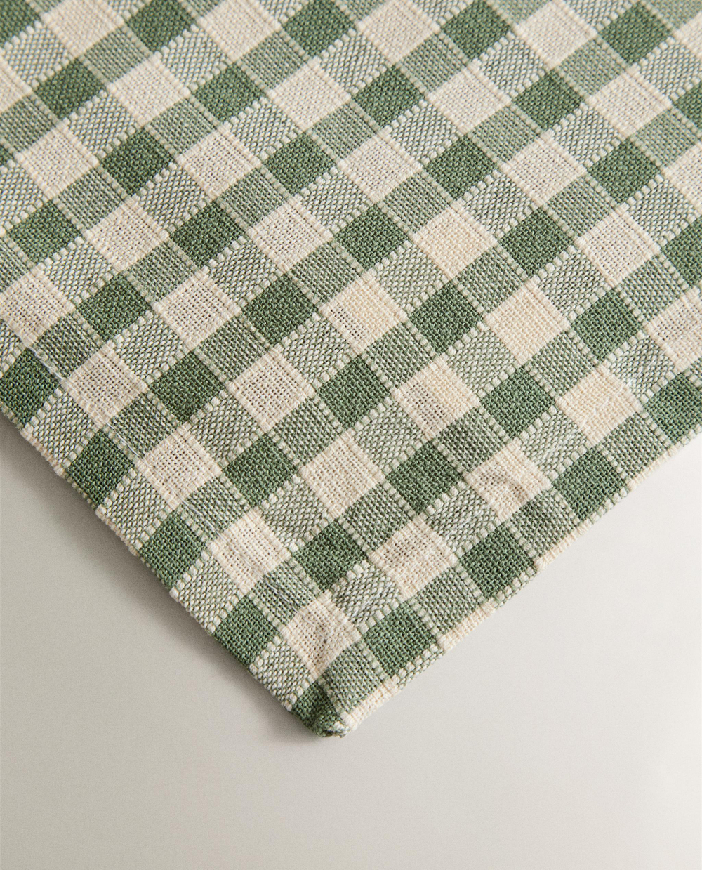 Zara Home скатерть из хлопка, клетка, 150 150 см · 3235/021