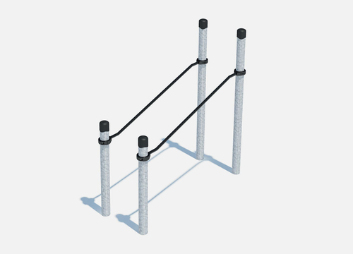 Параллельные брусья в подъем (цинк)