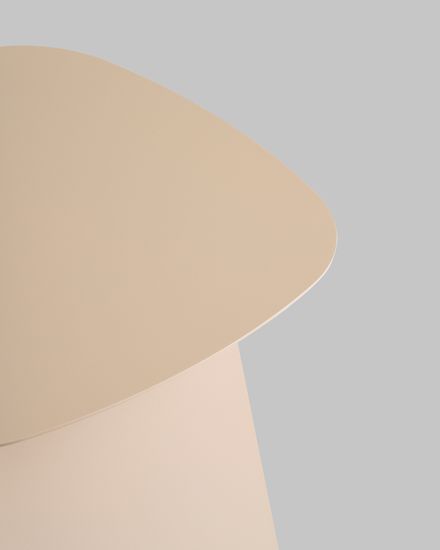 Журнальный столик Leyre металл серый