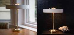 Настольная Bert Frank Revolve Table Lamp White By Imperiumloft