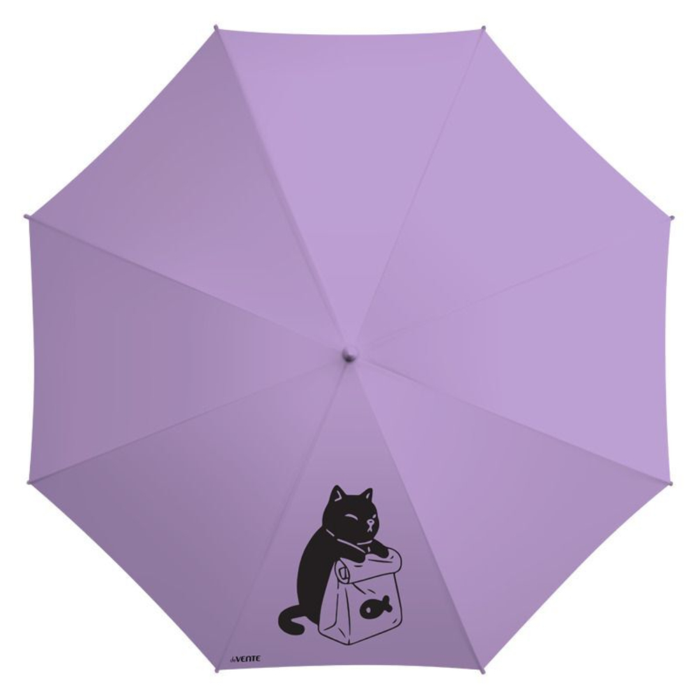 Зонт 60см "deVENTE. Cat and Fish" , стальной каркас, пластиковая рукоятка