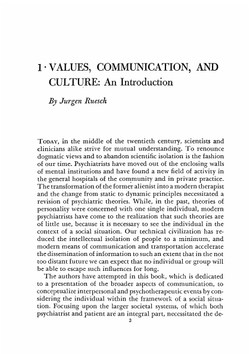 Communication. the social matrix of psychiatry | Jurgen Ruesch