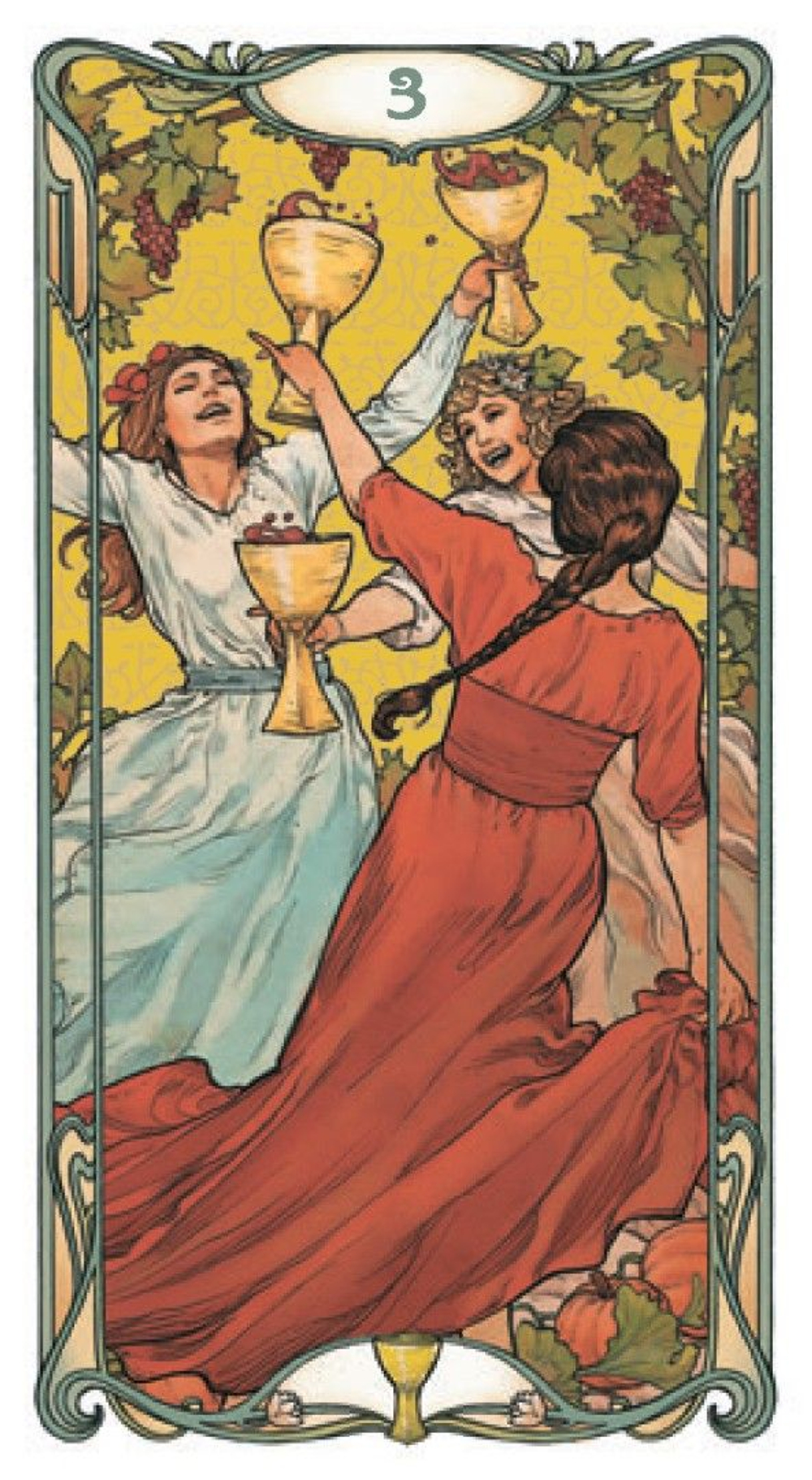 Таро Арт-Нуво Золотое (RUS)