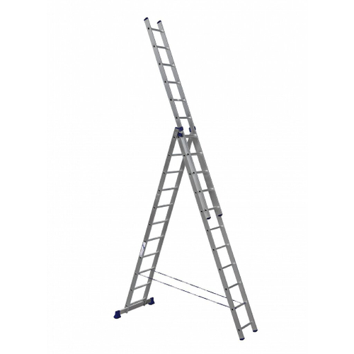 Стремянка стальная АЛЮМЕТ 11 ступеней