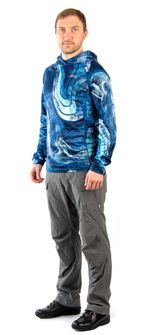 Лонгслив с капюшоном Sargan (Сарган) (Рифы)