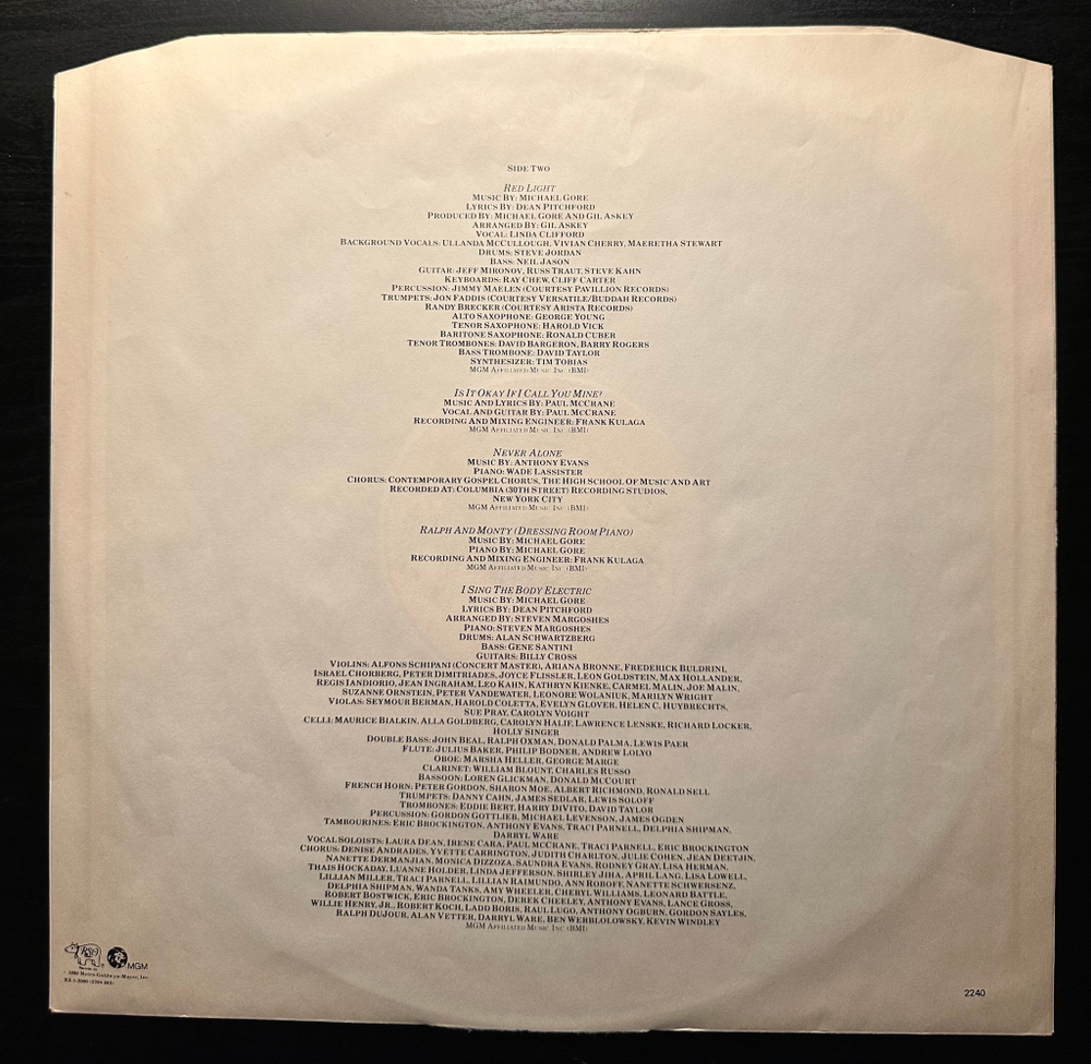 Fame - Original Soundtrack From The Motion Picture (Скандинавия 1980г.)