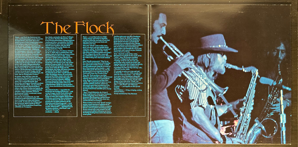 The Flock ‎– The Flock 2LP (Голландия)