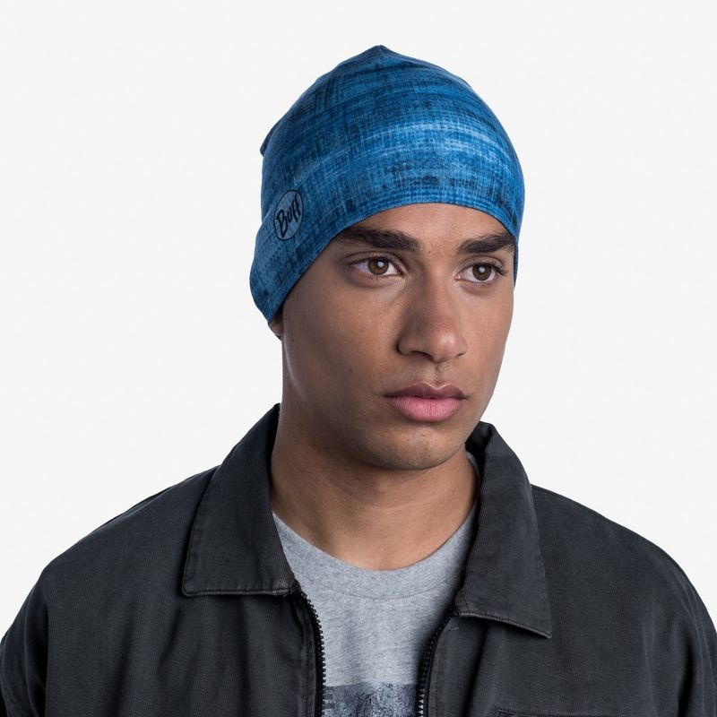 Двухслойная полиэстровая шапка Buff Hat reversible polyester Synaes Blue Фото 4