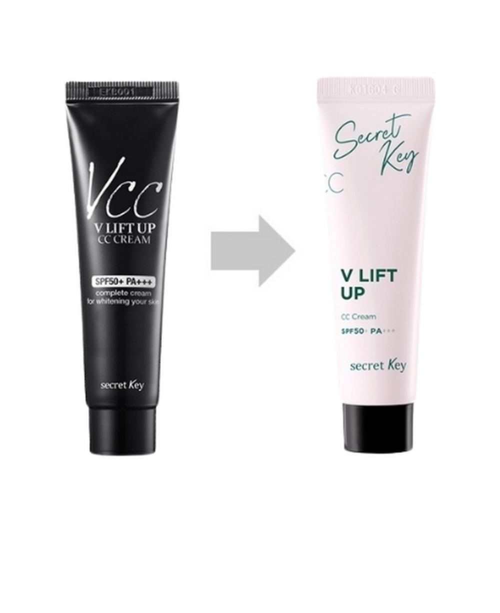 Secret Key / СС-крем с лифтинг эффектом Secret Key V Lift Up CC Cream SPF50+, PA+++