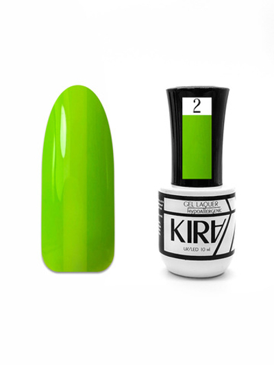 КИРА гель-лак NEON  002 10 мл.