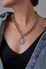 HMG 1300 Gray  Колье арт.1657