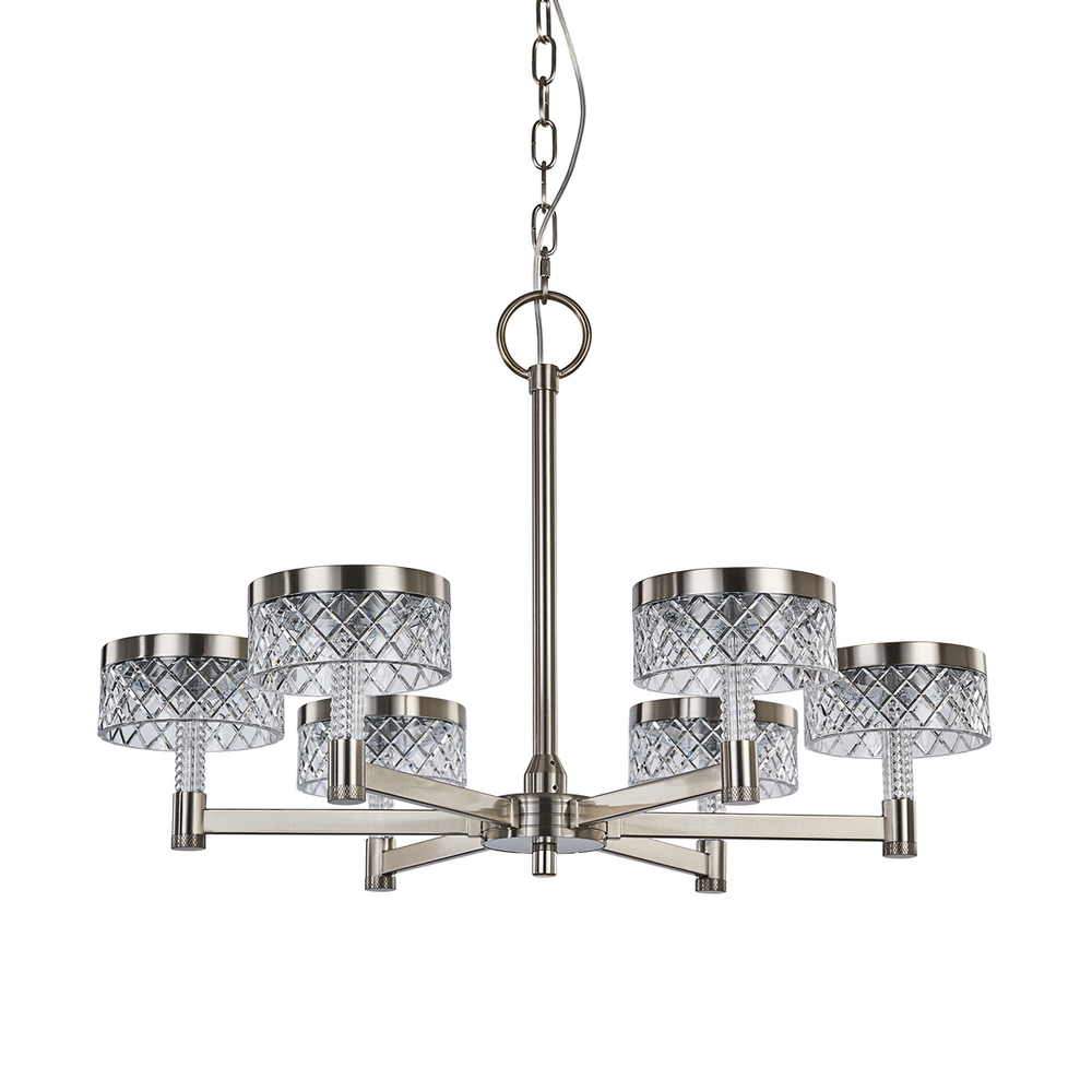 Люстра MD21020075-6A satin nickel