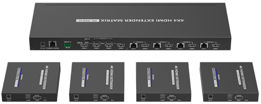 Удлинитель KVM LENKENG LKV844
