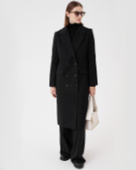 Пальто двубортное