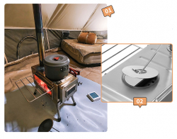 Печка KingCamp KA2320 Hot Tent Stove Plus
