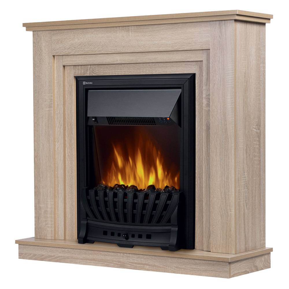 Каминокомплект:Очаг Electrolux Classic EFP/P-1020LS, портал Grado Classic дуб сонома НС-1589806