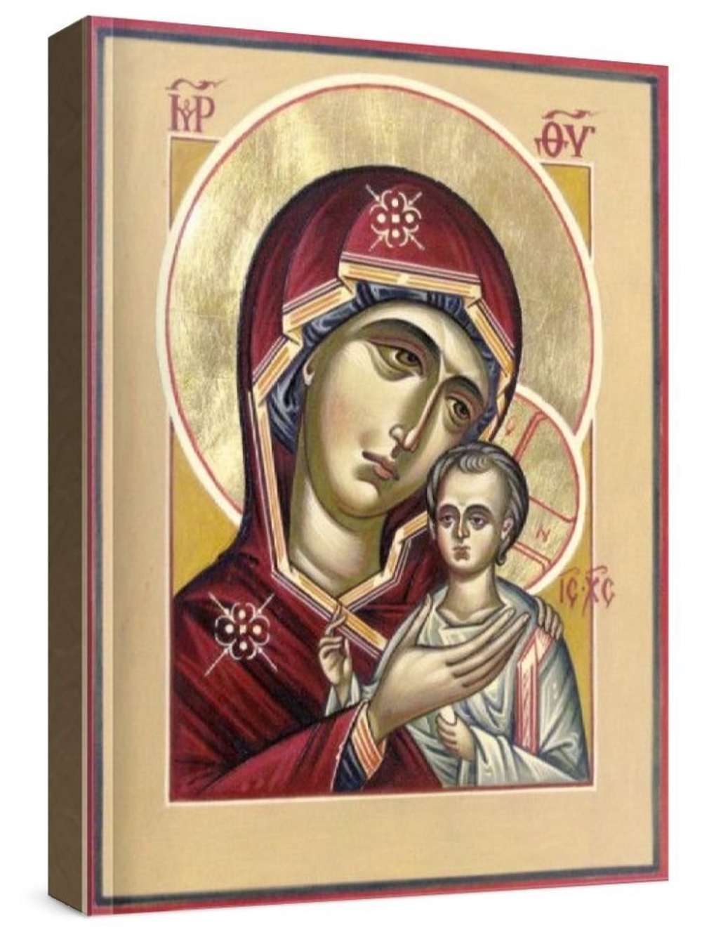 Петровская икона БМ (рукописная икона)