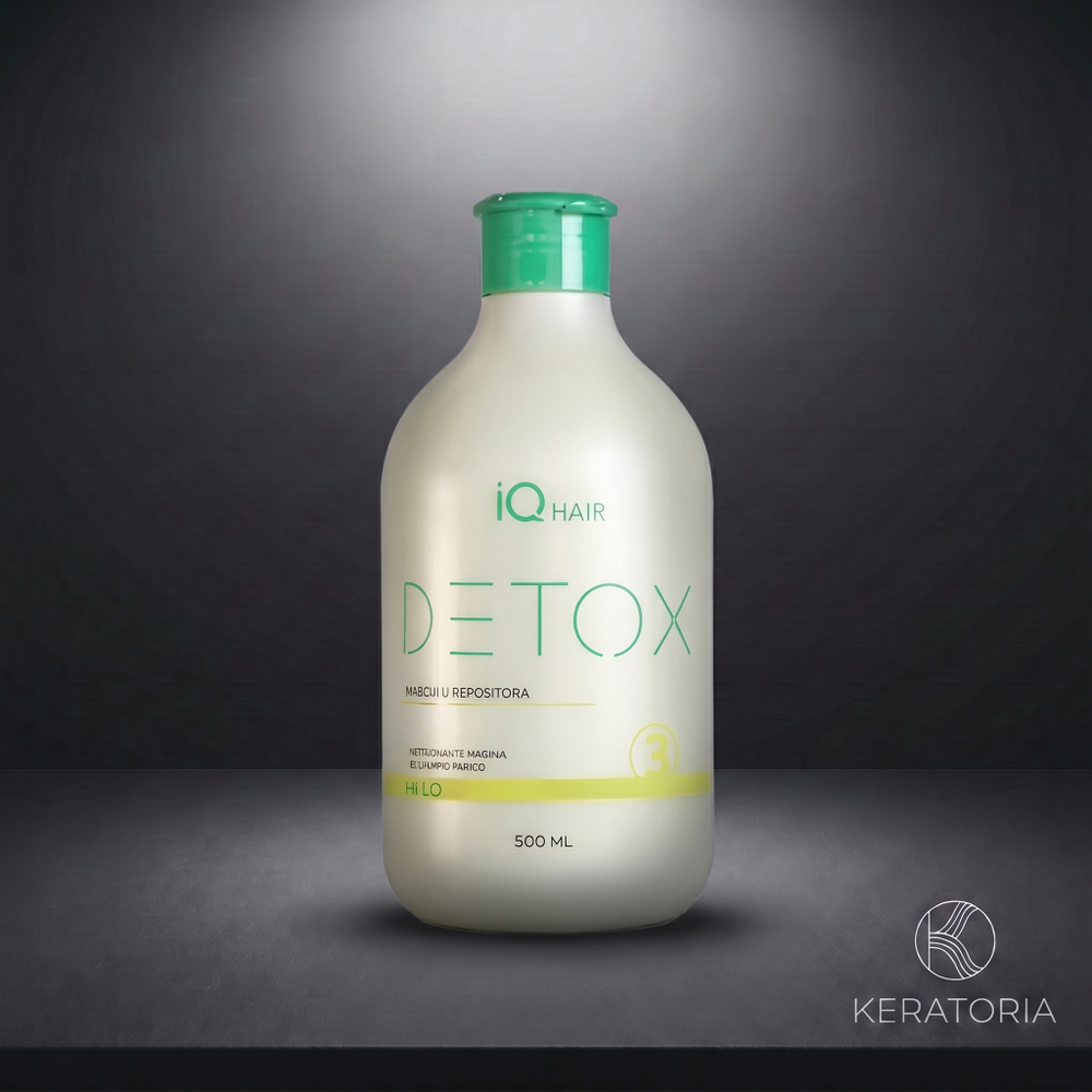 Маска карбоновый репозитор IQ Hair Detox шаг 3, 500 мл