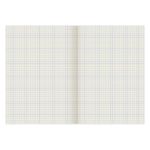 Тетрадь 96л, А4, бумвинил, клетка, офсет №2 (серая бумага), Staff, зеленый, эконом