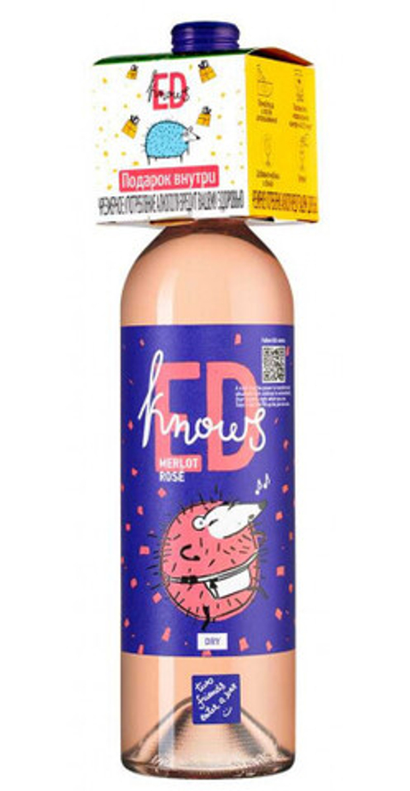 Вино Эд Ноуз Мерло Розе