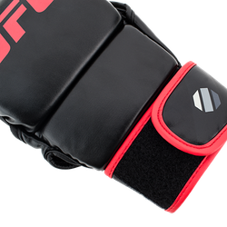 UFC Перчатки MMA для спарринга 8 унций черные L/XL