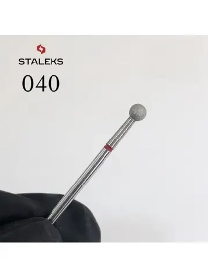 Фреза алмазная шар красная диаметр 4 мм