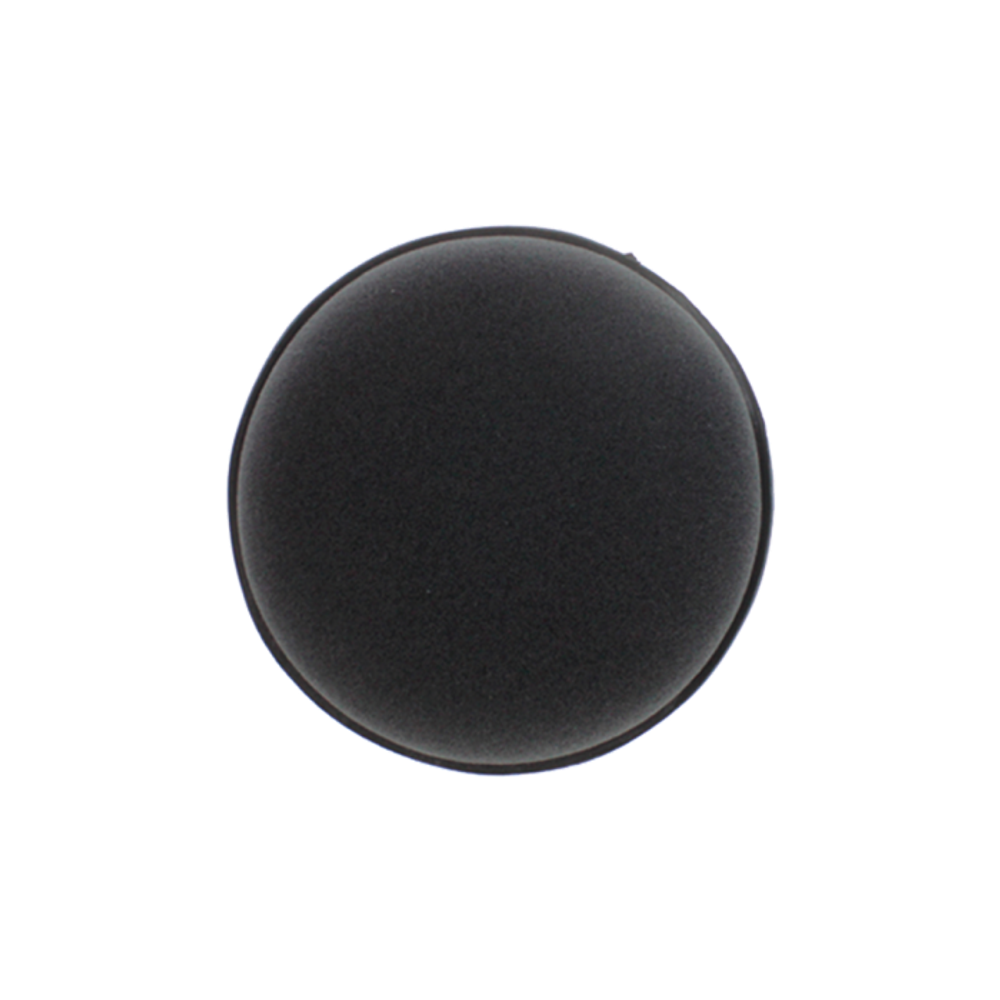 Shine Systems Wax Pad - Аппликатор черный поролоновый круглый 10*2