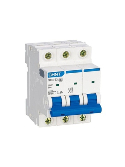 Выключатель автоматический модульный 3п C 2А 6кА NXB-63 (R) CHINT 814165
