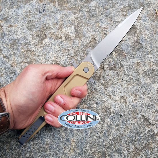 Складной нож Extrema Ratio BD4 Lucky DW - "BD4LUCKY" c клинком из стали Böhler N690, рукоять Anticorodal®