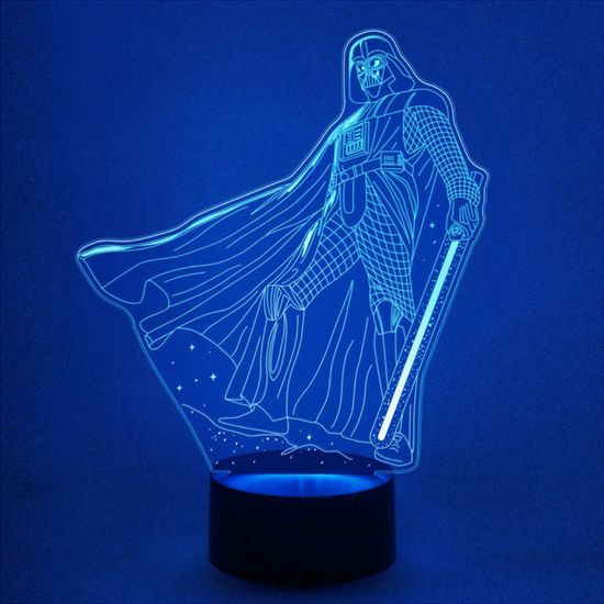 3D лампа Дарт Вейдер с мечом