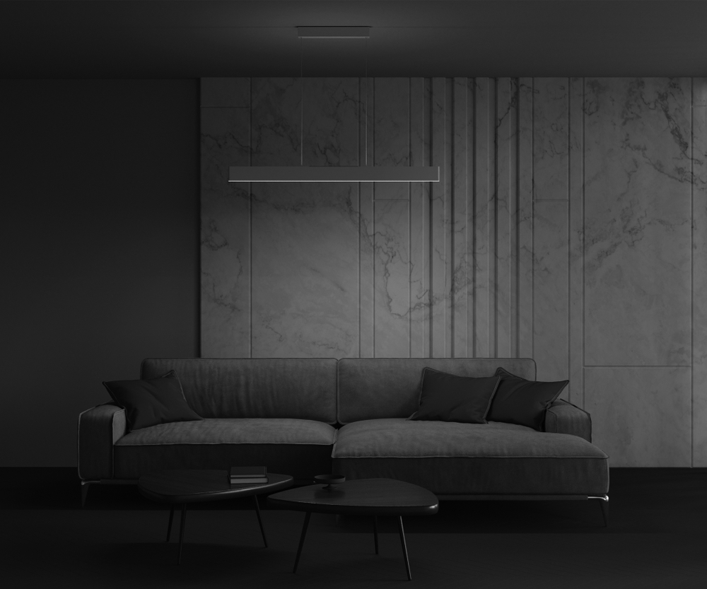 Подвесной светодиодный светильник Maytoni Step P010PL-L30W белый