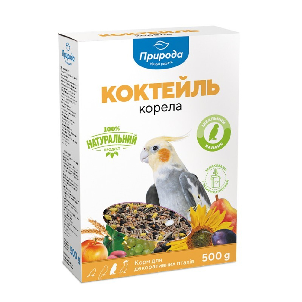 Корм для средних попугаев Коктейль «Корела»