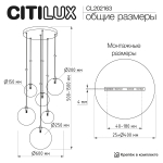 Подвесной светильник Citilux Orton CL202163