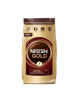 Кофе растворимый Nescafe Gold 900 г