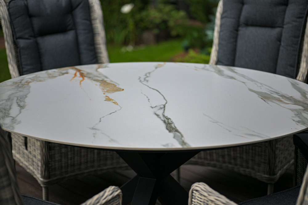 Обеденный стол ФЛОРЕНЦИЯ 120 Белый