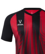 Футболка игровая Jogel Camp Striped Jersey, красный R2/черный 99