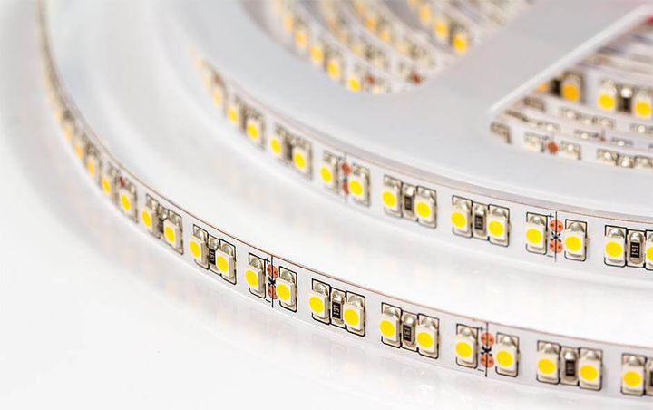 Светодиодная лента Arlight 14,4W/m 180LED/m 3528SMD теплый белый 5M 017419