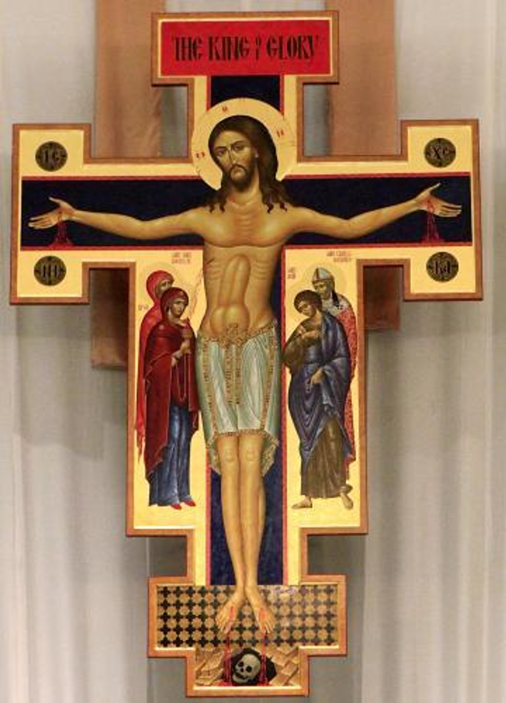 Jesus penis crucifix phallus san damiano oklahoma charles borromeo catholic church fr. philip seeton